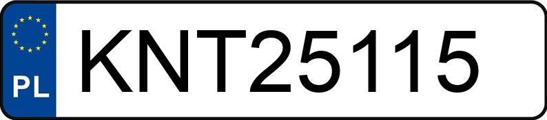 Numer rejestracyjny KNT 25115 posiada LAMBORGHINI GALLARDO - KNT25115 Numer rejestracyjny KNT 25115 posiada LAMBORGHINI GALLARDO - KNT25115