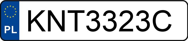 Numer rejestracyjny KNT 3323C posiada TOYOTA RAV4 - KNT3323C