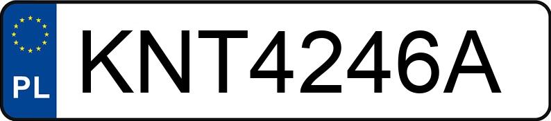Numer rejestracyjny KNT 4246A posiada BMW 760i MR`02 E3 E65/E66 L Aut. - KNT4246A Numer rejestracyjny KNT 4246A posiada BMW 760i MR`02 E3 E65/E66 L Aut. - KNT4246A