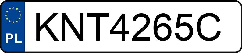 Numer rejestracyjny KNT 4265C posiada AUDI A4 Quattro 3.0 TFSI MR`12 E5 B8 S tronic - KNT4265C