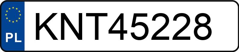 Numer rejestracyjny KNT 45228 posiada RENAULT TRAFIC - KNT45228 Numer rejestracyjny KNT 45228 posiada RENAULT TRAFIC - KNT45228