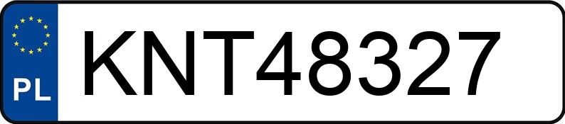 Numer rejestracyjny KNT 48327 posiada VOLKSWAGEN Sharan PA 2.0 TDI-CR MR`16 E6 Comfortline BMT SCR - KNT48327