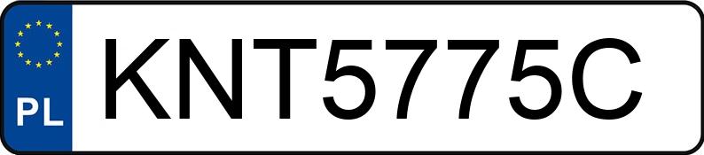 Numer rejestracyjny KNT 5775C posiada OPEL ASTRA - KNT5775C