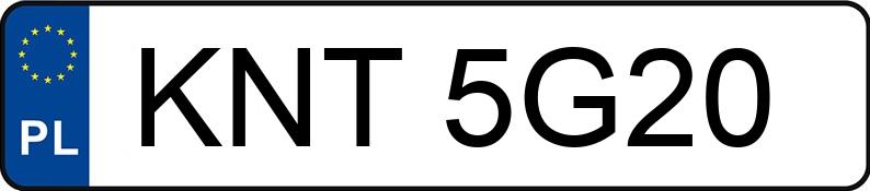 Numer rejestracyjny KNT 5G20 posiada MERCEDES-BENZ 313 Sprinter CDI E3 3.5t 313 Sprinter CDI E3 3.5t - KNT5G20