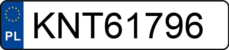 Numer rejestracyjny KNT 61796 posiada RENAULT CLIO - KNT61796