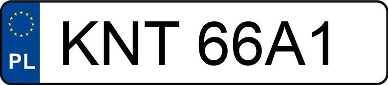 Numer rejestracyjny KNT 66A1 posiada VOLKSWAGEN TOUAREG 3.0 TDI - KNT66A1