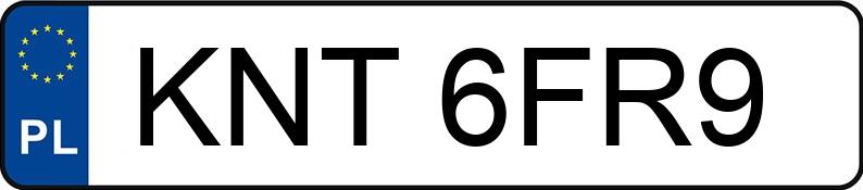 Numer rejestracyjny KNT 6FR9 posiada RENAULT KANGOO - KNT6FR9 Numer rejestracyjny KNT 6FR9 posiada RENAULT KANGOO - KNT6FR9