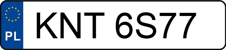 Numer rejestracyjny KNT 6S77 posiada OPEL Astra II 1.2 MR`98 Astra II 1.2 MR`98 - KNT6S77 Numer rejestracyjny KNT 6S77 posiada OPEL Astra II 1.2 MR`98 Astra II 1.2 MR`98 - KNT6S77