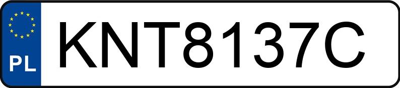 Numer rejestracyjny KNT 8137C posiada BMW 320 Touring Diesel DPF MR`06 E5 E91 xDrive - KNT8137C