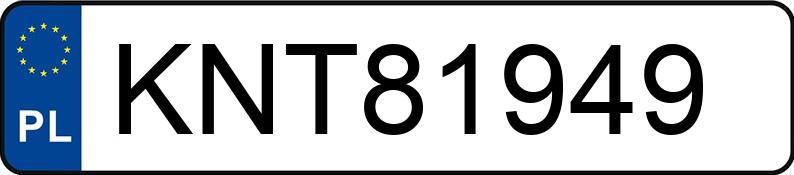 Numer rejestracyjny KNT 81949 posiada PEUGEOT 206 1.9 Diesel MR`98 XRD Presence - KNT81949