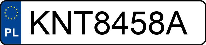 Numer rejestracyjny KNT 8458A posiada BMW 330 Diesel DPF MR`04 E4 E90 330 Diesel DPF MR`04 E4 E90 - KNT8458A