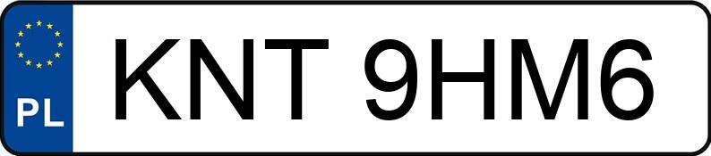 Numer rejestracyjny KNT 9HM6 posiada PEUGEOT Partner II MR`02 E3 1.9t 170C - KNT9HM6