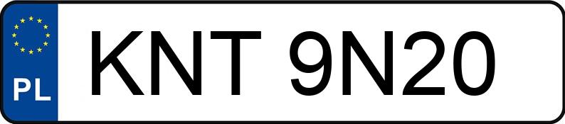 Numer rejestracyjny KNT 9N20 posiada HONDA CRX MR`92 ESi - KNT9N20 Numer rejestracyjny KNT 9N20 posiada HONDA CRX MR`92 ESi - KNT9N20