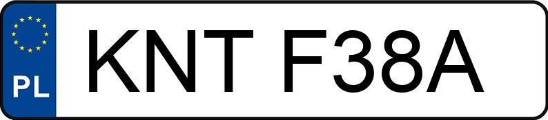 Numer rejestracyjny KNT F38A posiada CITROEN XM 2.1 TD D12 Classic - KNTF38A Numer rejestracyjny KNT F38A posiada CITROEN XM 2.1 TD D12 Classic - KNTF38A