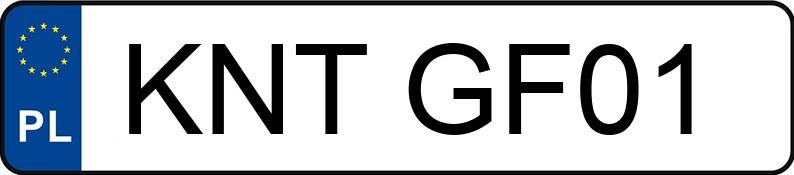 Numer rejestracyjny KNT GF01 posiada DAEWOO TICO - KNTGF01