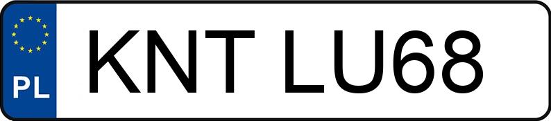 Numer rejestracyjny KNT LU68 posiada AUDI A6 - KNTLU68