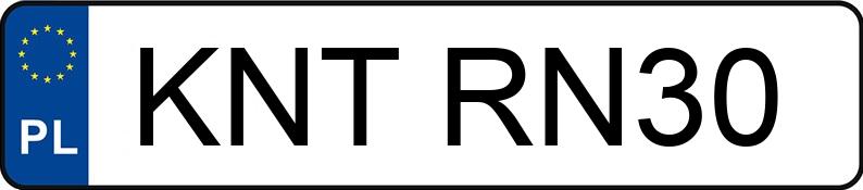 Numer rejestracyjny KNT RN30 posiada PEUGEOT 308 - KNTRN30 Numer rejestracyjny KNT RN30 posiada PEUGEOT 308 - KNTRN30