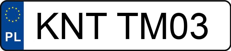 Numer rejestracyjny KNT TM03 posiada VOLKSWAGEN TRANSPORTER - KNTTM03 Numer rejestracyjny KNT TM03 posiada VOLKSWAGEN TRANSPORTER - KNTTM03