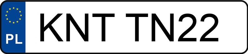 Numer rejestracyjny KNT TN22 posiada NISSAN QASHQAI - KNTTN22 Numer rejestracyjny KNT TN22 posiada NISSAN QASHQAI - KNTTN22