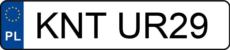 Numer rejestracyjny KNT UR29 posiada OPEL CORSA-C - KNTUR29