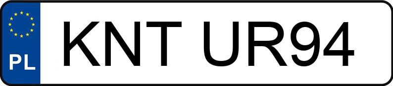 Numer rejestracyjny KNT UR94 posiada SUZUKI Grand Vitara 2.0 TD Grand Vitara 2.0 TD - KNTUR94