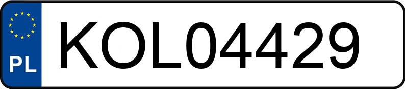 Numer rejestracyjny KOL 04429 posiada DACIA LODGY - KOL04429 Numer rejestracyjny KOL 04429 posiada DACIA LODGY - KOL04429