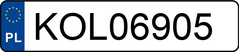 Numer rejestracyjny KOL 06905 posiada RENAULT MAGNUM 480 - KOL06905