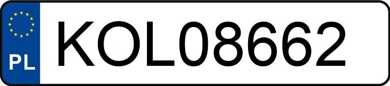 Numer rejestracyjny KOL 08662 posiada SUZUKI SX4 - KOL08662 Numer rejestracyjny KOL 08662 posiada SUZUKI SX4 - KOL08662