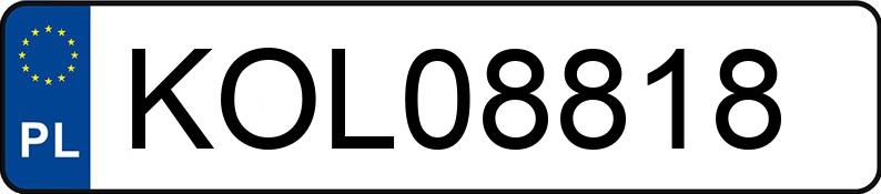Numer rejestracyjny KOL 08818 posiada BMW 320 D - KOL08818 Numer rejestracyjny KOL 08818 posiada BMW 320 D - KOL08818