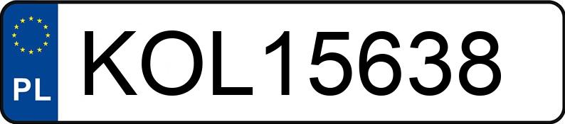 Numer rejestracyjny KOL 15638 posiada FIAT PUNTO - KOL15638 Numer rejestracyjny KOL 15638 posiada FIAT PUNTO - KOL15638