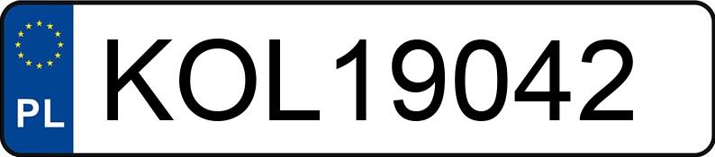 Numer rejestracyjny KOL 19042 posiada OPEL Astra III GTC 1.6 MR`04 E4 Enjoy Easytronic - KOL19042