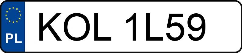 Numer rejestracyjny KOL 1L59 posiada MERCEDES-BENZ 290 GD 461 290 GD 461 - KOL1L59