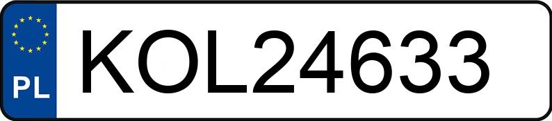 Numer rejestracyjny KOL 24633 posiada BMW 330 Touring Diesel DPF MR`06 E4 E91 330 Touring Diesel DPF MR`06 E4 E91 - KOL24633