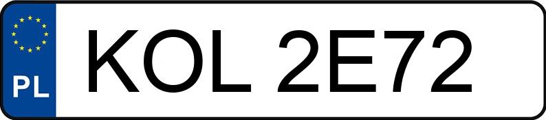 Numer rejestracyjny KOL 2E72 posiada FIAT Punto II 1.2 Kat. Dynamic - KOL2E72
