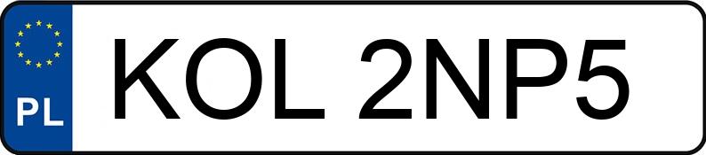 Numer rejestracyjny KOL 2NP5 posiada SCHMITZ CARGOBULL SKO 24/L-13.4 FP 60 COOL - KOL2NP5