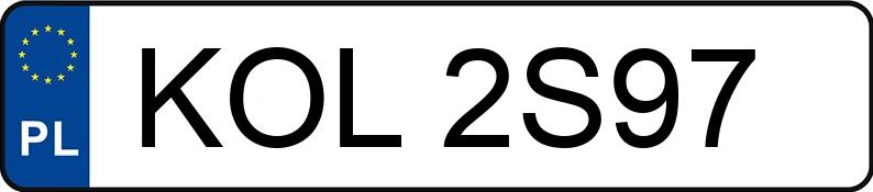 Numer rejestracyjny KOL 2S97 posiada BMW 523i Kat. MR`95 E39 523i Kat. MR`95 E39 - KOL2S97 Numer rejestracyjny KOL 2S97 posiada BMW 523i Kat. MR`95 E39 523i Kat. MR`95 E39 - KOL2S97