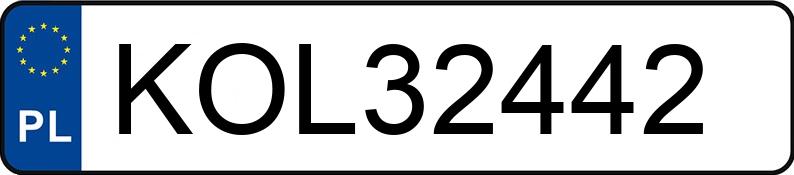 Numer rejestracyjny KOL 32442 posiada OPEL Astra IV Sports Tourer 1.6 MR`11 E5 Sport Aut. - KOL32442