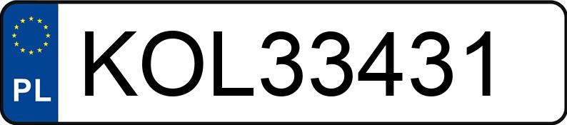 Numer rejestracyjny KOL 33431 posiada HYUNDAI TUCSON - KOL33431 Numer rejestracyjny KOL 33431 posiada HYUNDAI TUCSON - KOL33431