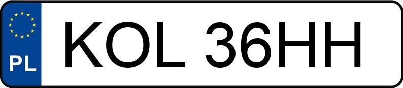 Numer rejestracyjny KOL 36HH posiada OPEL CORSA - KOL36HH