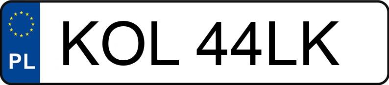 Numer rejestracyjny KOL 44LK posiada MERCEDES-BENZ C 200 CDI MR`00 E3 203 Classic - KOL44LK