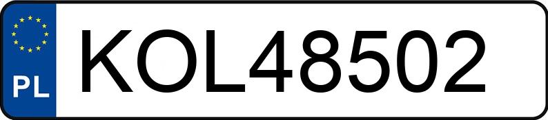 Numer rejestracyjny KOL 48502 posiada OPEL ZAFIRA - KOL48502 Numer rejestracyjny KOL 48502 posiada OPEL ZAFIRA - KOL48502