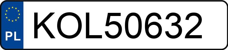 Numer rejestracyjny KOL 50632 posiada MG ZT MR`01 E3 190 T M1 - KOL50632