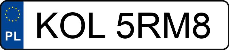 Numer rejestracyjny KOL 5RM8 posiada SOLIS SOLIS 60 4WD V S60V - KOL5RM8