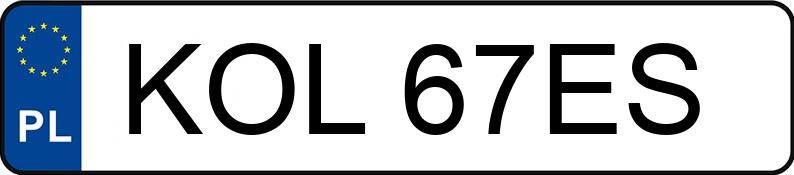 Numer rejestracyjny KOL 67ES posiada VOLKSWAGEN LT 35 TDi MR`99 E3 3.5t LT 35 TDi MR`99 E3 3.5t - KOL67ES