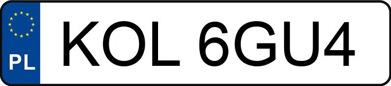 Numer rejestracyjny KOL 6GU4 posiada SCHMITZ CARGOBULL --- - KOL6GU4
