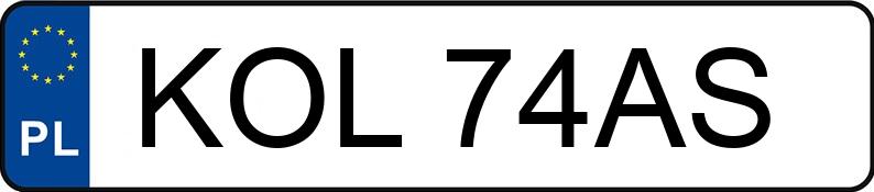 Numer rejestracyjny KOL 74AS posiada FIAT Seicento 1.1 Kat. MR`98 Sole - KOL74AS