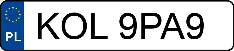 Numer rejestracyjny KOL 9PA9 posiada YAMAHA Crossowe YZ 450 F - KOL9PA9 Numer rejestracyjny KOL 9PA9 posiada YAMAHA Crossowe YZ 450 F - KOL9PA9