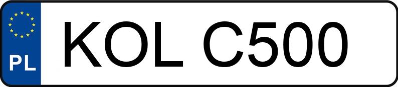 Numer rejestracyjny KOL C500 posiada HYUNDAI Pony 1.5 LS - KOLC500