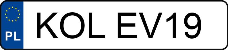 Numer rejestracyjny KOL EV19 posiada OPEL Astra III 1.6 MR`04 E4 Cosmo Easytronic - KOLEV19