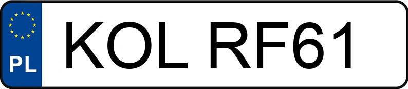 Numer rejestracyjny KOL RF61 posiada DAIHATSU CUORE - KOLRF61